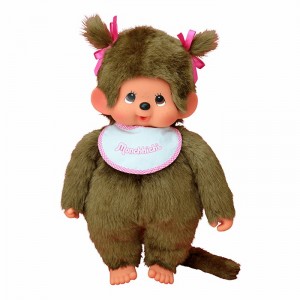 Monchhichi Classic Girl TWIN PIG TAIL Display Box | FYR231756