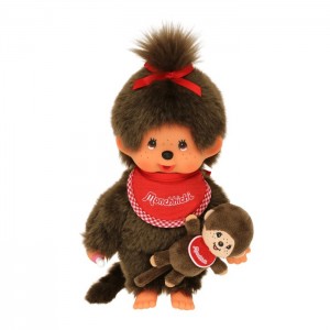 Monchhichi Monchhichi Girl + Mini Monchhichi | WOU943502