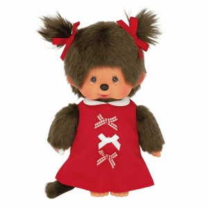 Monchhichi Red Ribbon Dress | NQE784605